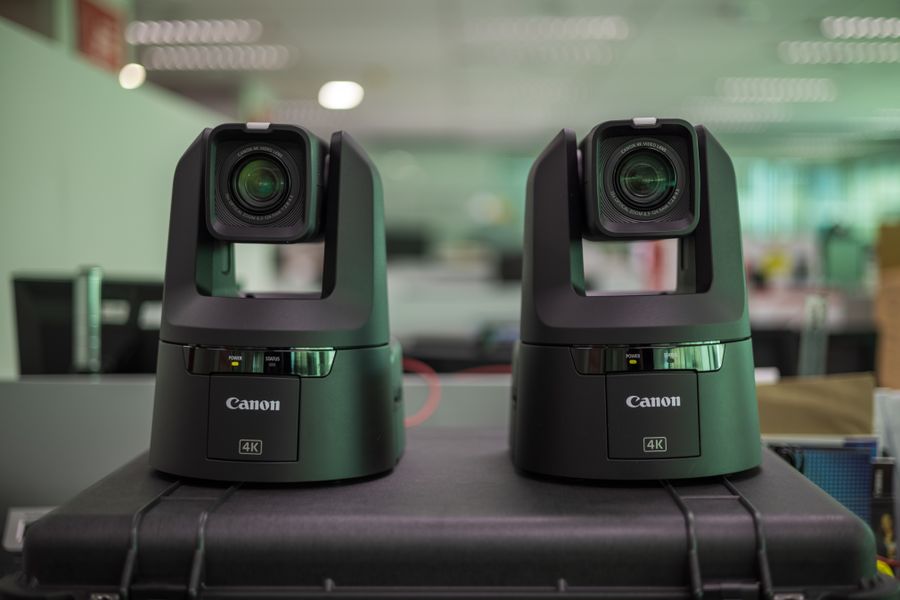 Cámaras PTZ Canon 4K profesionales