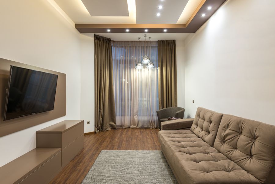 lamparas techo sala moderna 1 Lámparas de techo para sala moderna