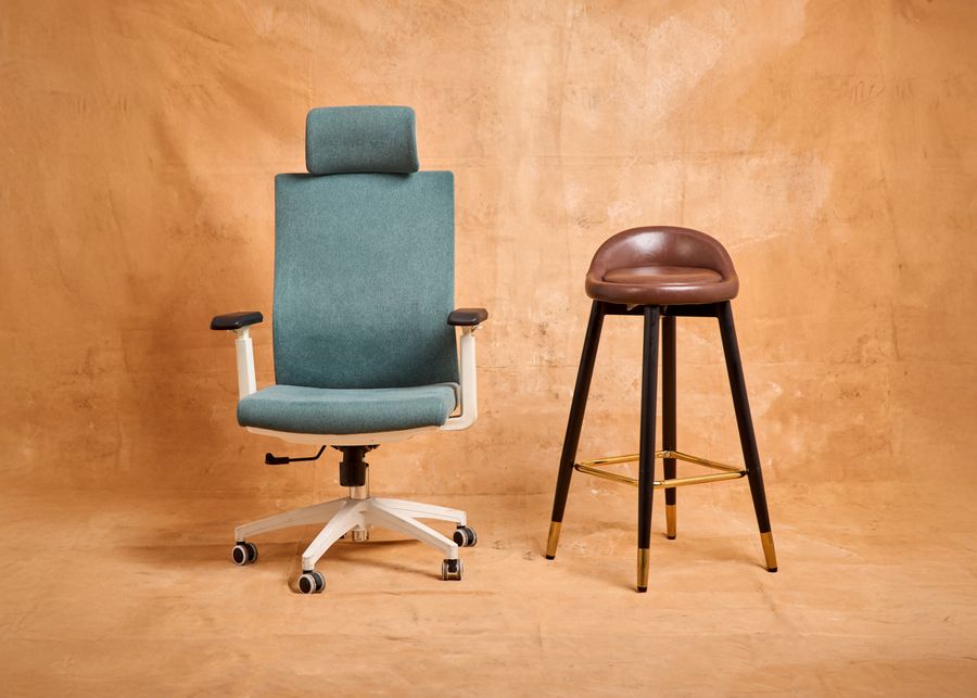 Silla de oficina ergonómica moderna