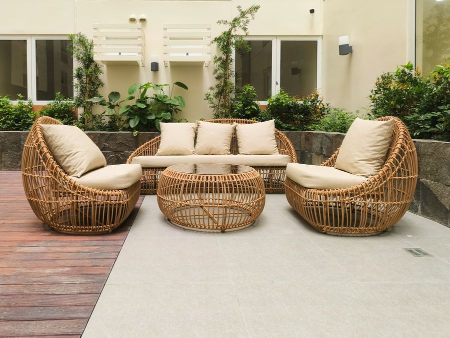 muebles jardin ratan modernos 2 Muebles de jardín de ratán modernos