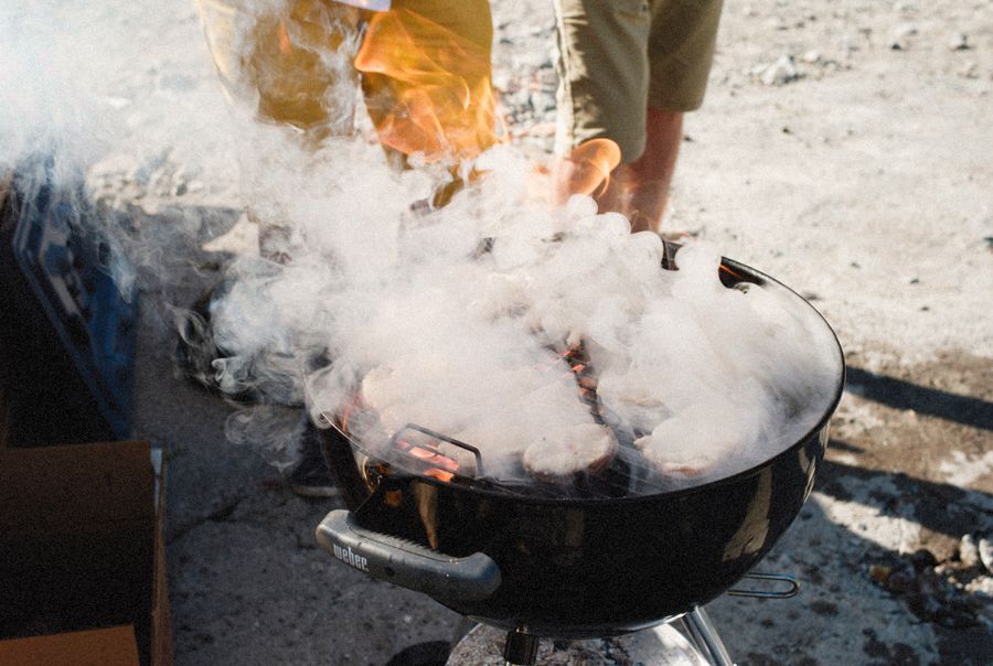 parrilla asar carne aire libre 2 Parrilla para asar carne al aire libre