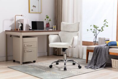 Silla de oficina giratoria vs fija: cuál entra en tu espacio y cuándo conviene cada una